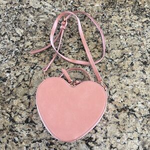 Lauren Conrad Pink Heart Purse